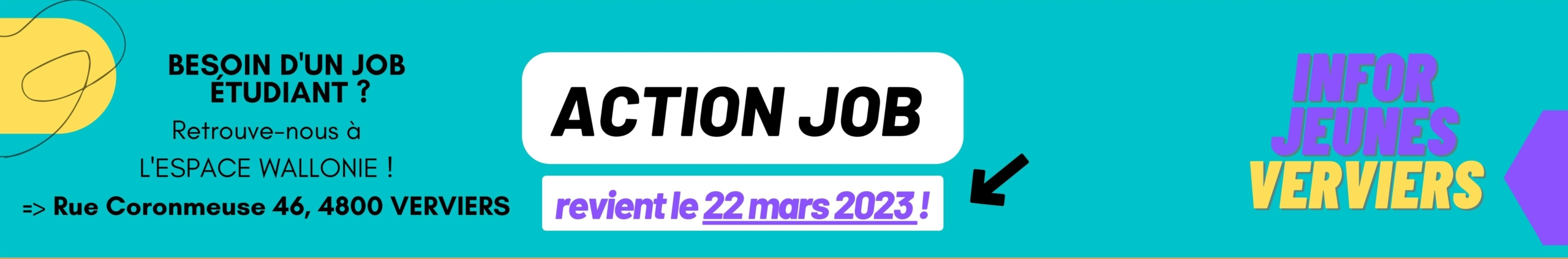 action job Bannières site web
